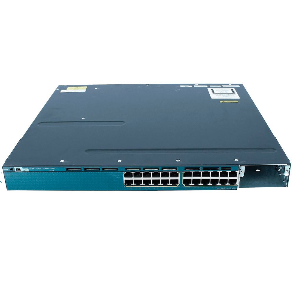 Cisco Standalone Catalyst Switch WS-C3560X-24P-L Front