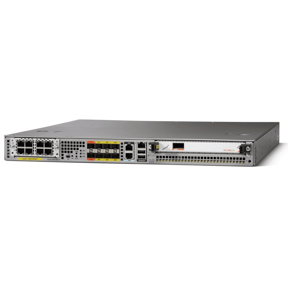 CISCO ASR1001-X – Cisco ASR1001-X Chassis, 6 built-in GE, Dual P/S Front Anschlüsse