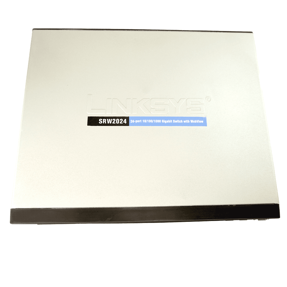 Cisco 24-Port Gigabit Switch SRW2024-K9-EU Front