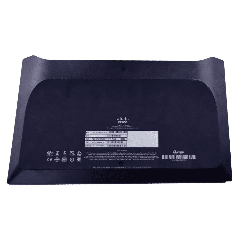 Videokonferenzkomponente Cisco CTS-SX20N-CODEC Rückseite