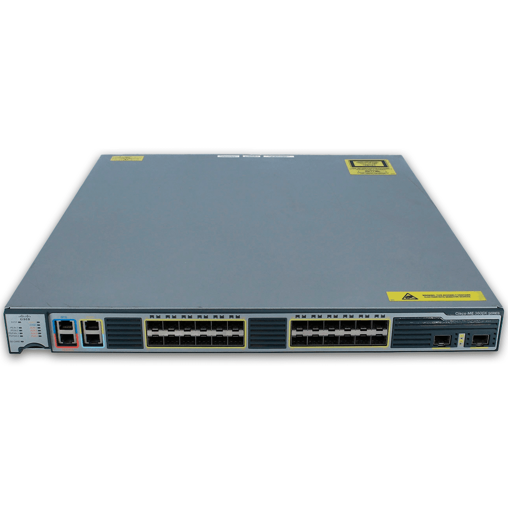 Cisco ME 3600X-24FS Ethernet Access Switch ME-3600X-24FS-M= Front