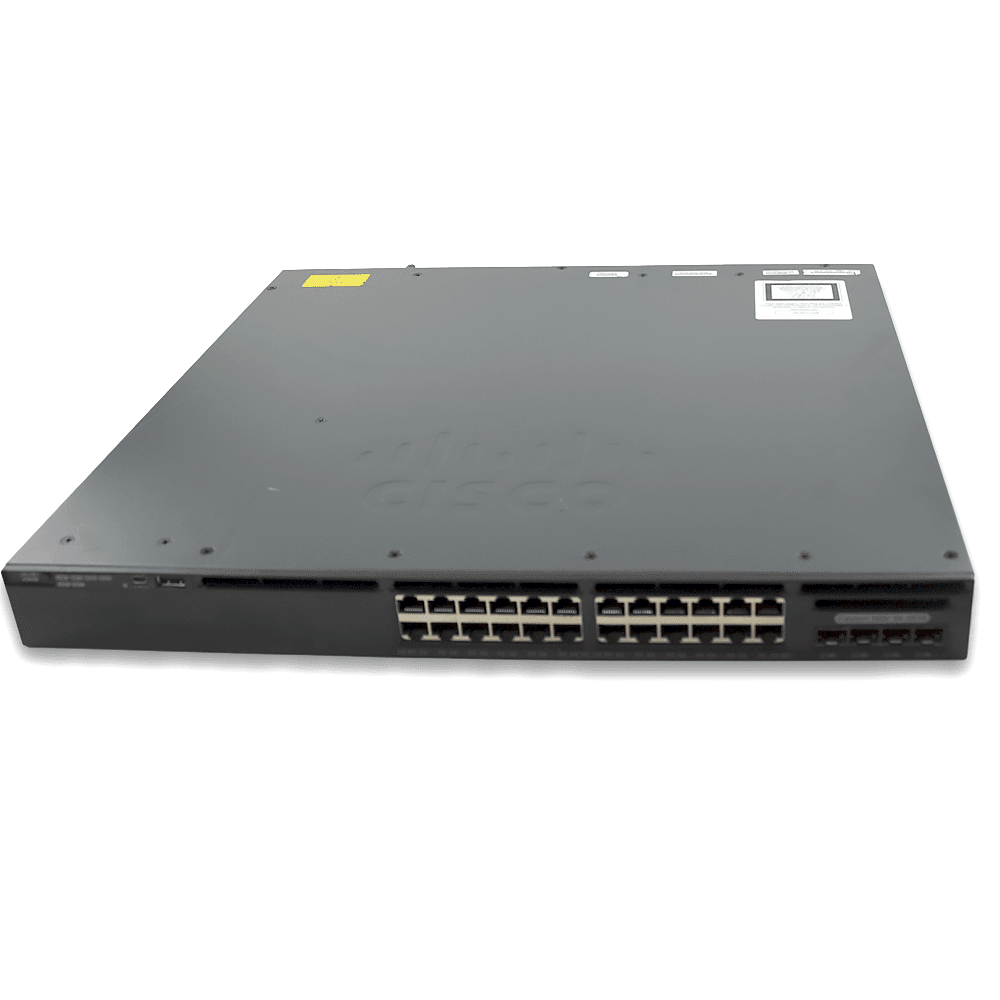 Cisco Catalyst 3650 24 Port Data 4x1G Uplink IP Base WS-C3650-24TS-S Frontansicht